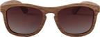 Real Zebra All Wood Jacks Sunglasses by WUDN