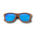 Real Zebra All Wood Jacks Sunglasses by WUDN