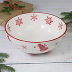 Winterfest Large Serving Bowl - Che Cose Belle