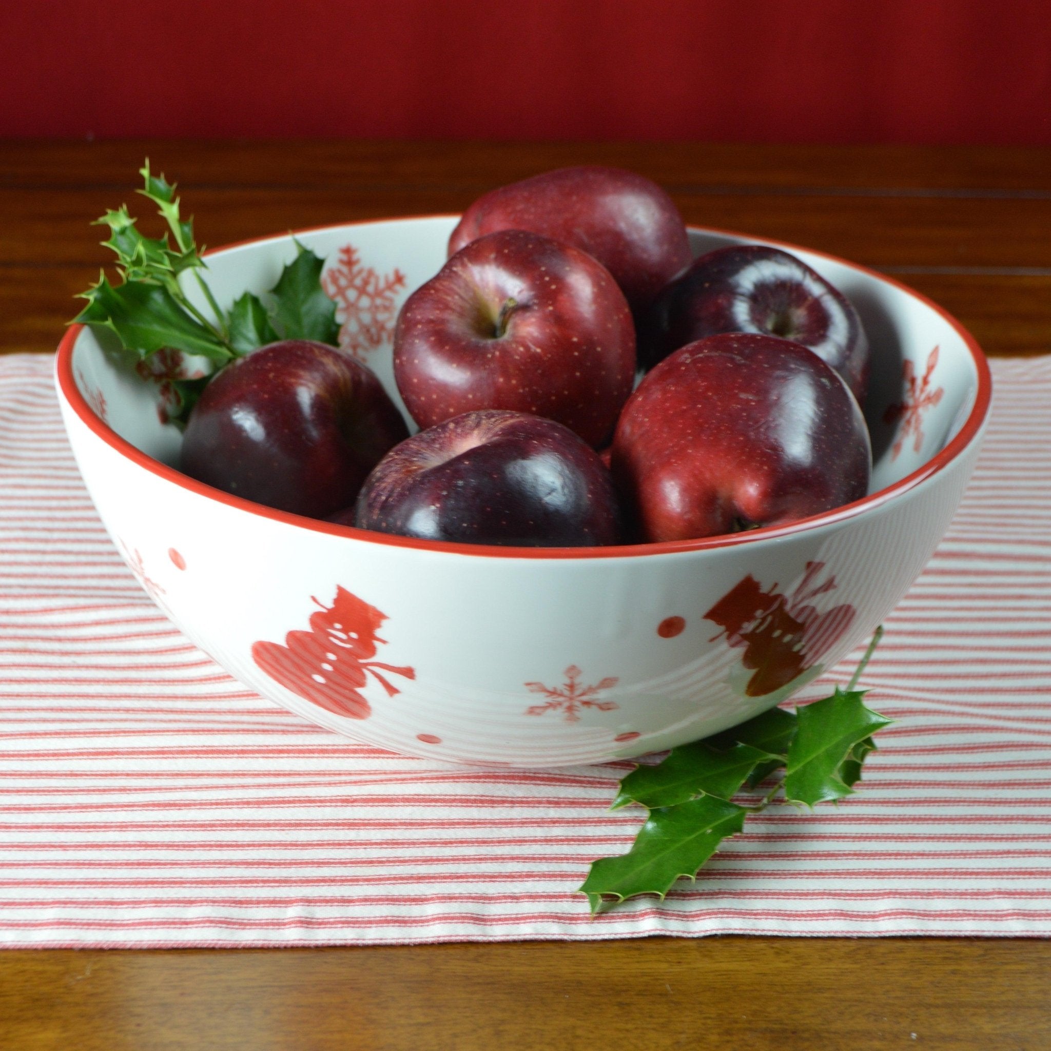 Winterfest Large Serving Bowl - Che Cose Belle