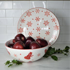 Winterfest Large Serving Bowl - Che Cose Belle