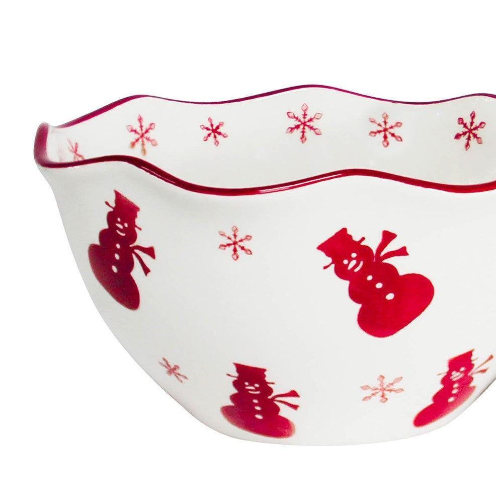 Winterfest 3 Piece Nesting Serving Bowl Set - Che Cose Belle