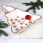 Winterfest Chip and Dip Tree Platter - Che Cose Belle