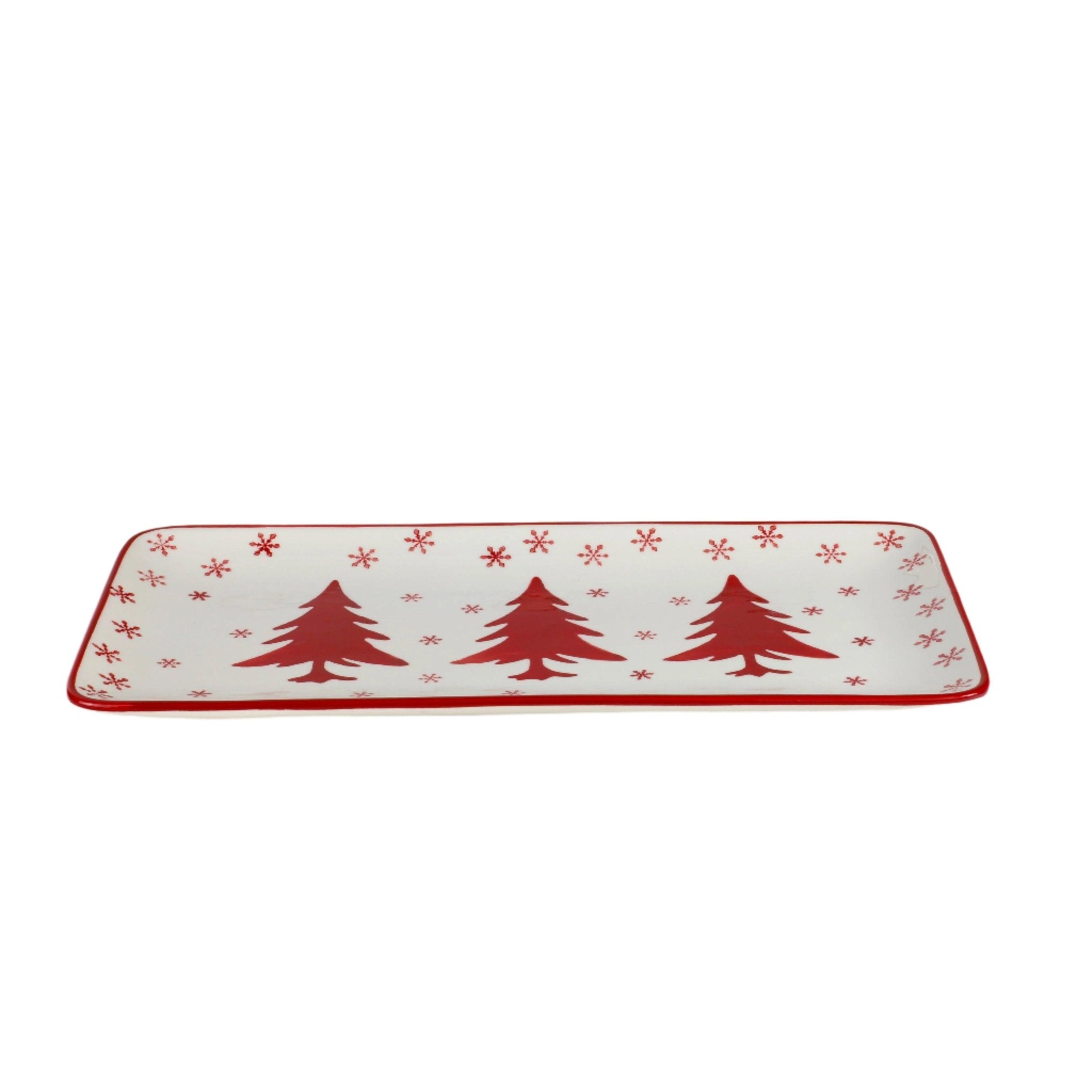 Winterfest 4 Piece Holiday Entertainment Tray and bowl , Set of 4 - Che Cose Belle