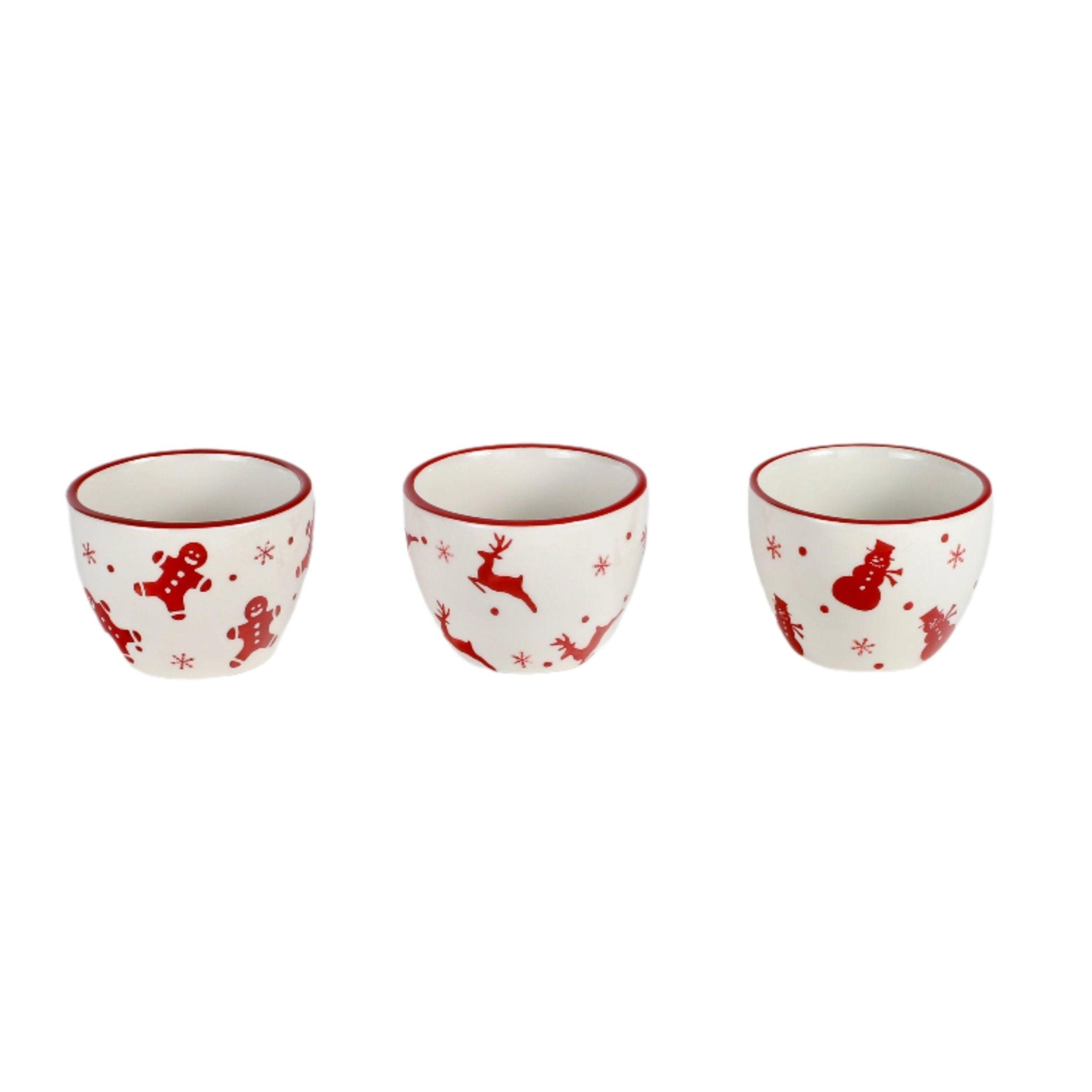 Winterfest 4 Piece Holiday Entertainment Tray and bowl , Set of 4 - Che Cose Belle