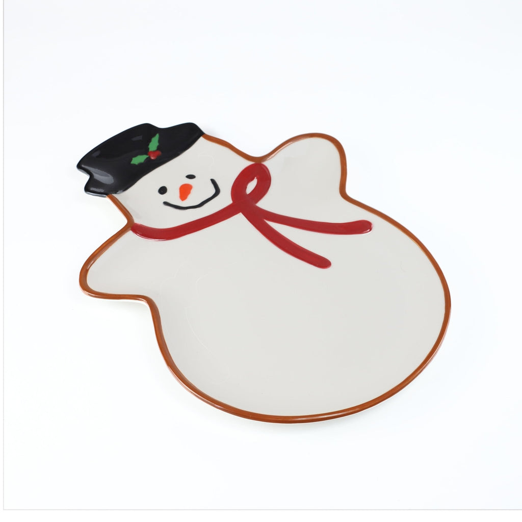 Winterfest Snowman 16'' Large Tray - Che Cose Belle