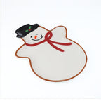 Winterfest Snowman 16'' Large Tray - Che Cose Belle