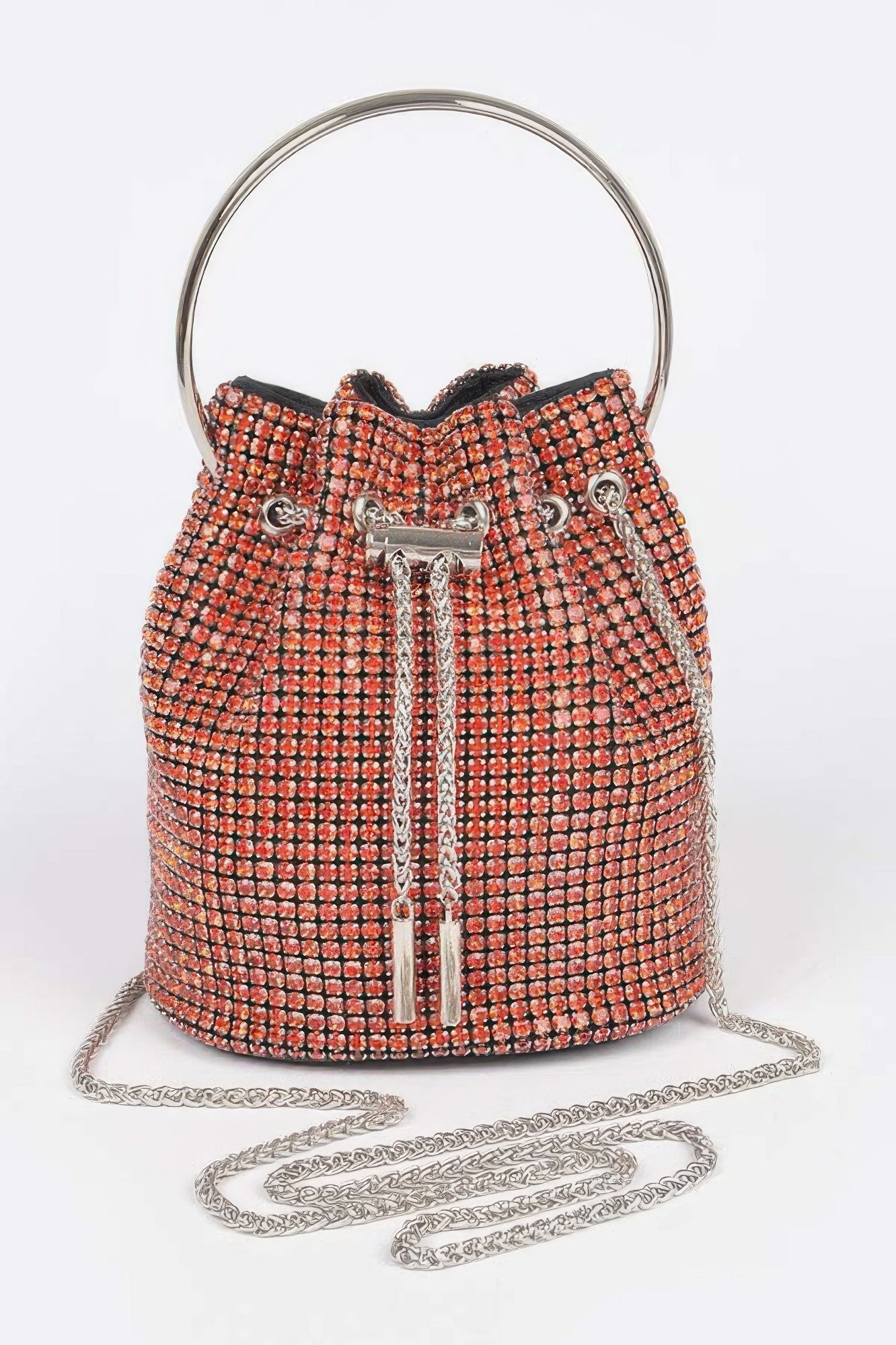 Oversized Rhinestone Clutch
