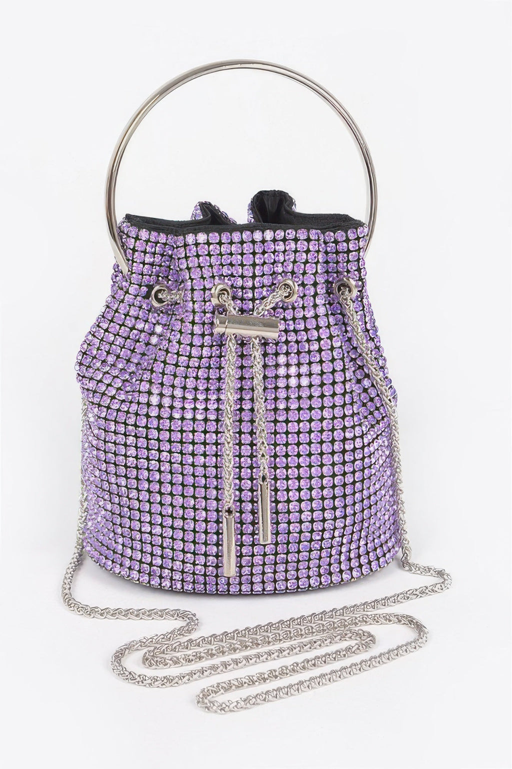 Oversized Rhinestone Clutch
