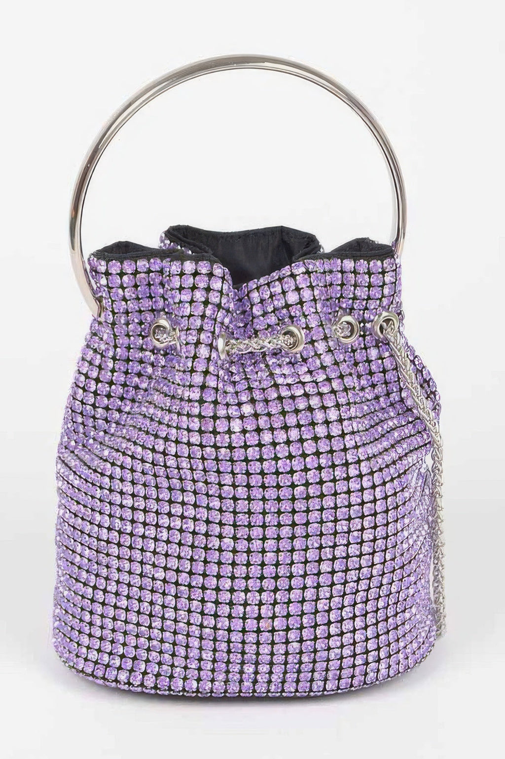 Oversized Rhinestone Clutch