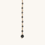 Unwavering Faith Cross - Hematite Rosary Necklace
