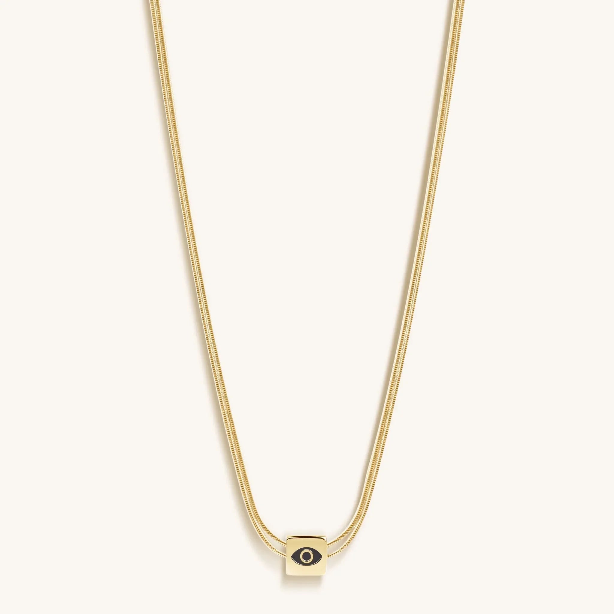 Manifest & Believe - Lapis Lazuli Evil Eye September Birthstone Necklace