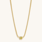 Motivate & Inspire - Peridot Evil Eye August Birthstone Necklace