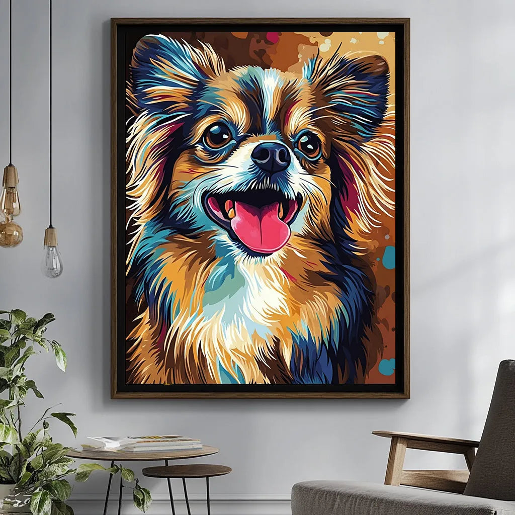 Pop Art Texture Portrait