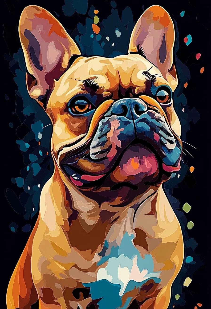 Pop Art Texture Portrait