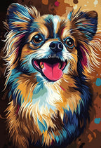 Pop Art Texture Portrait