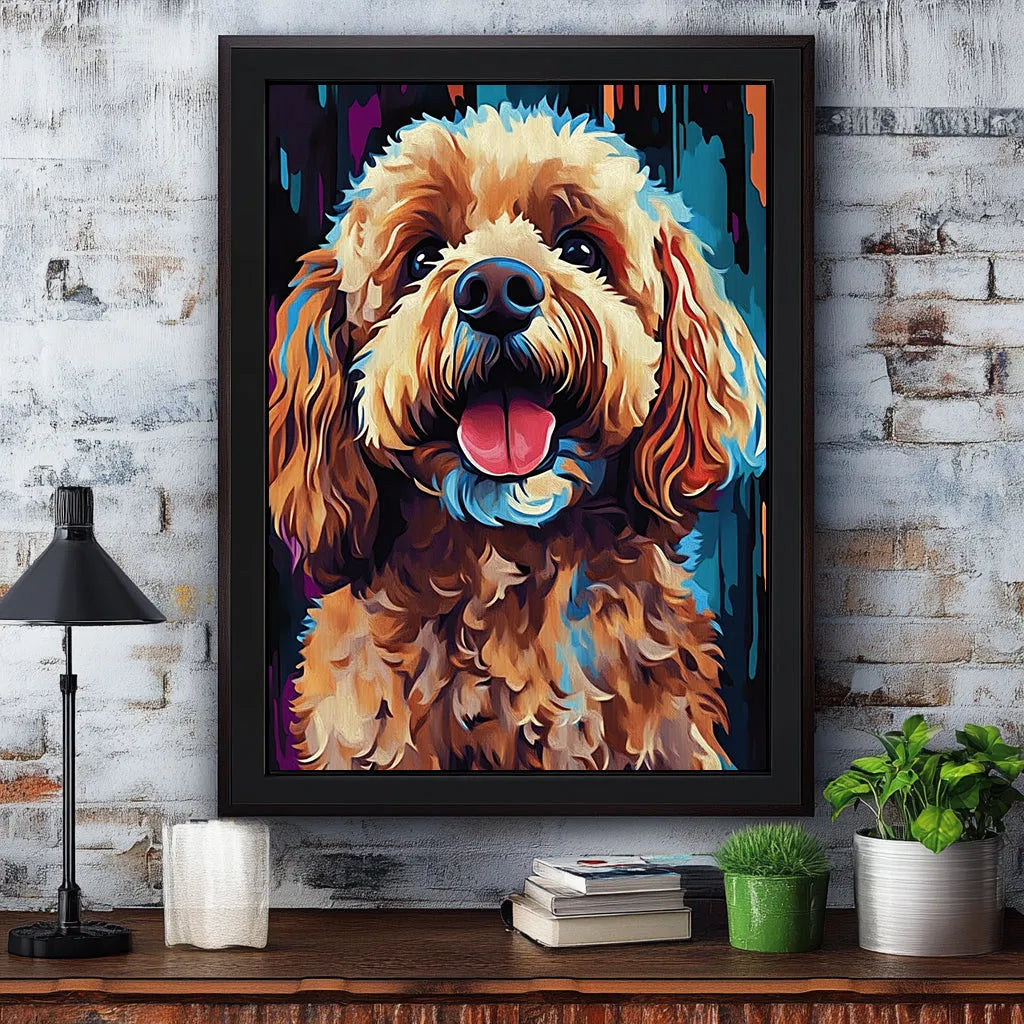 Pop Art Texture Portrait