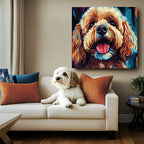 Pop Art Texture Portrait