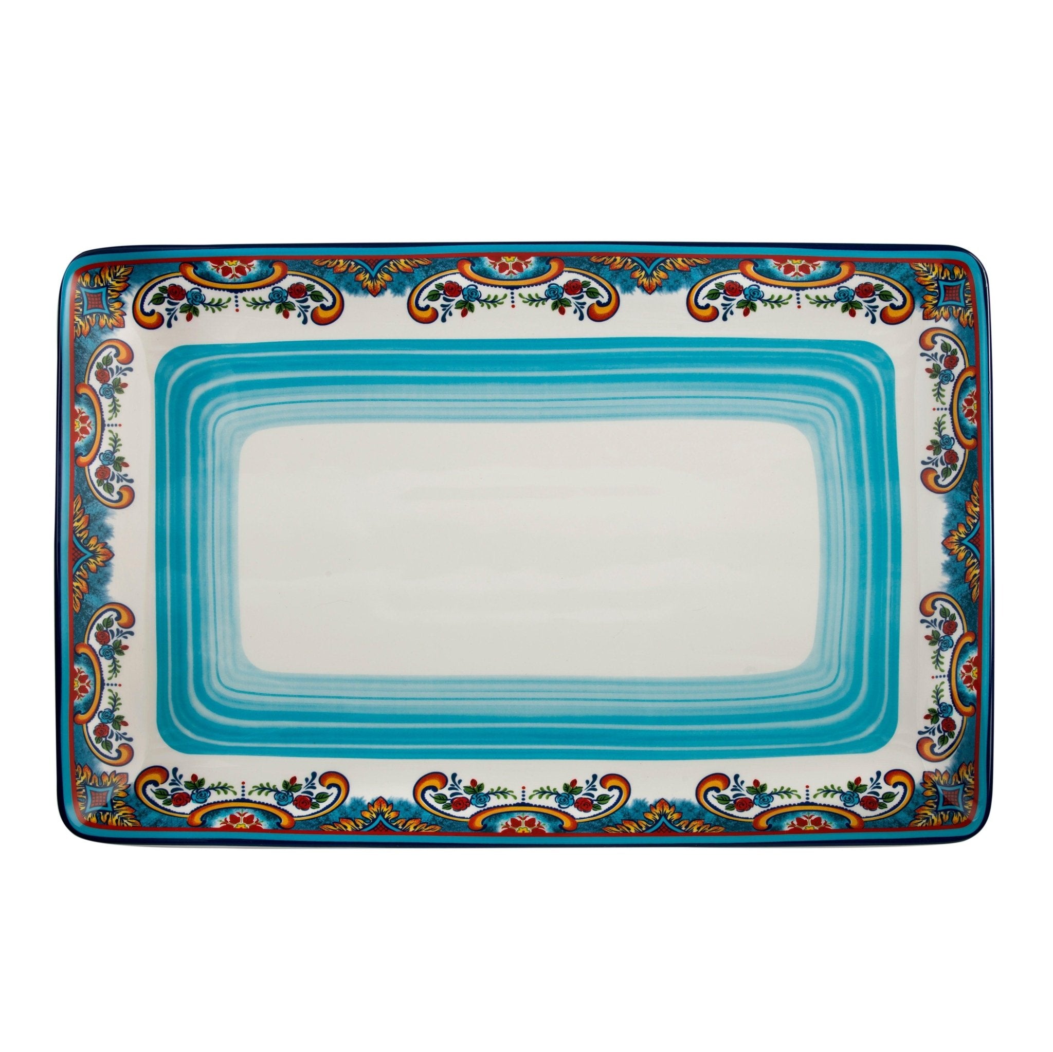Zanzibar 16.5'' Rectangular Serving Platter - Che Cose Belle