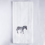 African Wildlife Cotton Tea Towels - Handmade Kitchen Gift