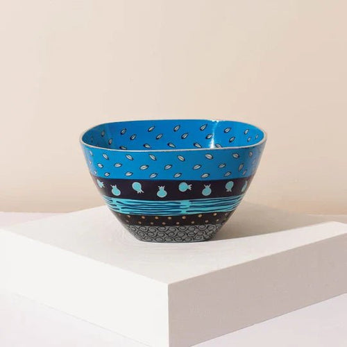 A combination of Handmade blue bowl and Israeli culture – Blue Harmony Series - Che Cose Belle