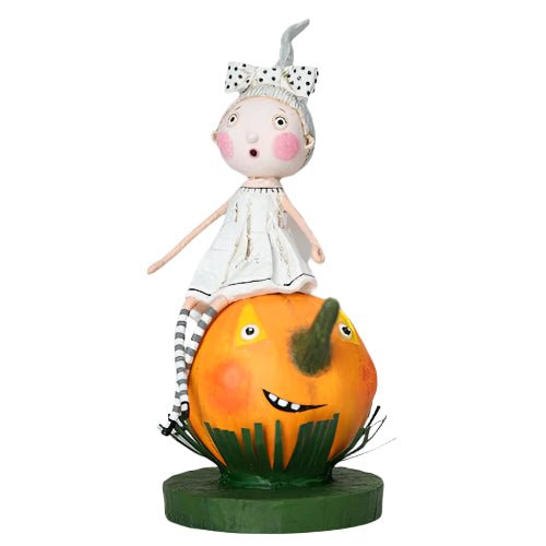 A Little Halloween Spirit Figurine by Lori Mitchell *NEW FOR 2025* - Che Cose Belle