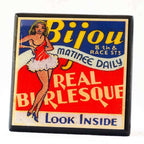A Little Naughty: Vintage Burlesque Drink Coaster Set - Che Cose Belle