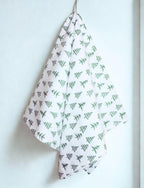 S/2 Christmas Tree Cotton Tea Towel