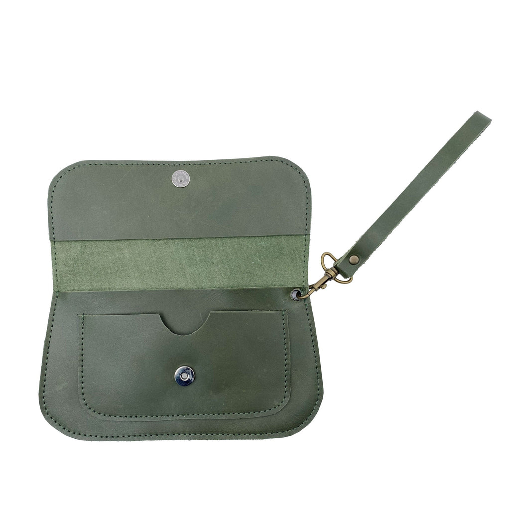 Wristlet Wallet in Sage