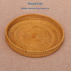 Vietnamese Handwoven Rattan Tray