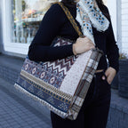 Eminent Jacquard Bag - Beige Brown