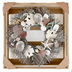 Abalone and Sand Dollar Wreath - Che Cose Belle