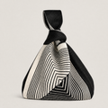 Labyrinth Black Handbag