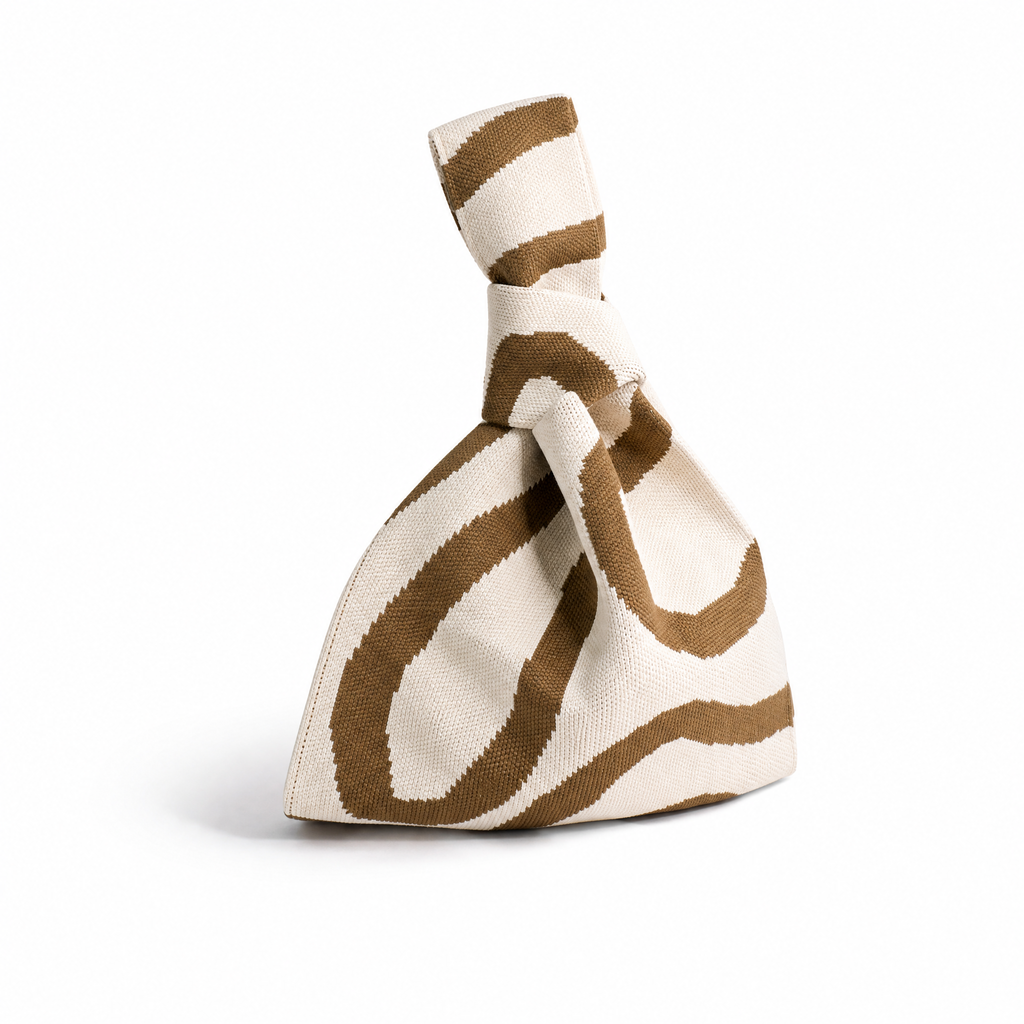 Meander Beige Handbag