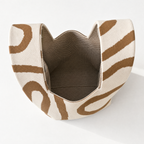 Meander Beige Handbag
