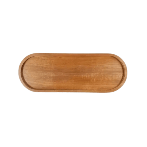 Acacia Wood Oval Tray - Che Cose Belle