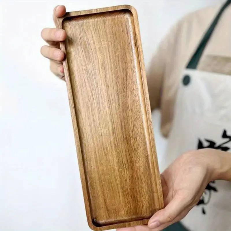 Acacia Wood Rectangular Tray - Che Cose Belle