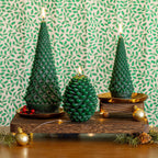 Accent Sculpted Tree Candle - Forest - Che Cose Belle