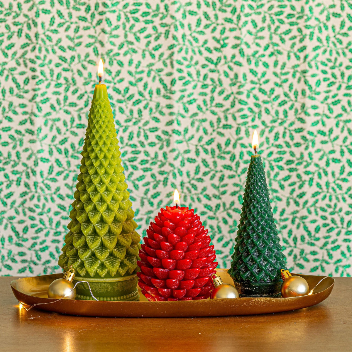 Accent Sculpted Tree Candle - Forest - Che Cose Belle