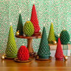 Accent Sculpted Tree Candle - Forest - Che Cose Belle