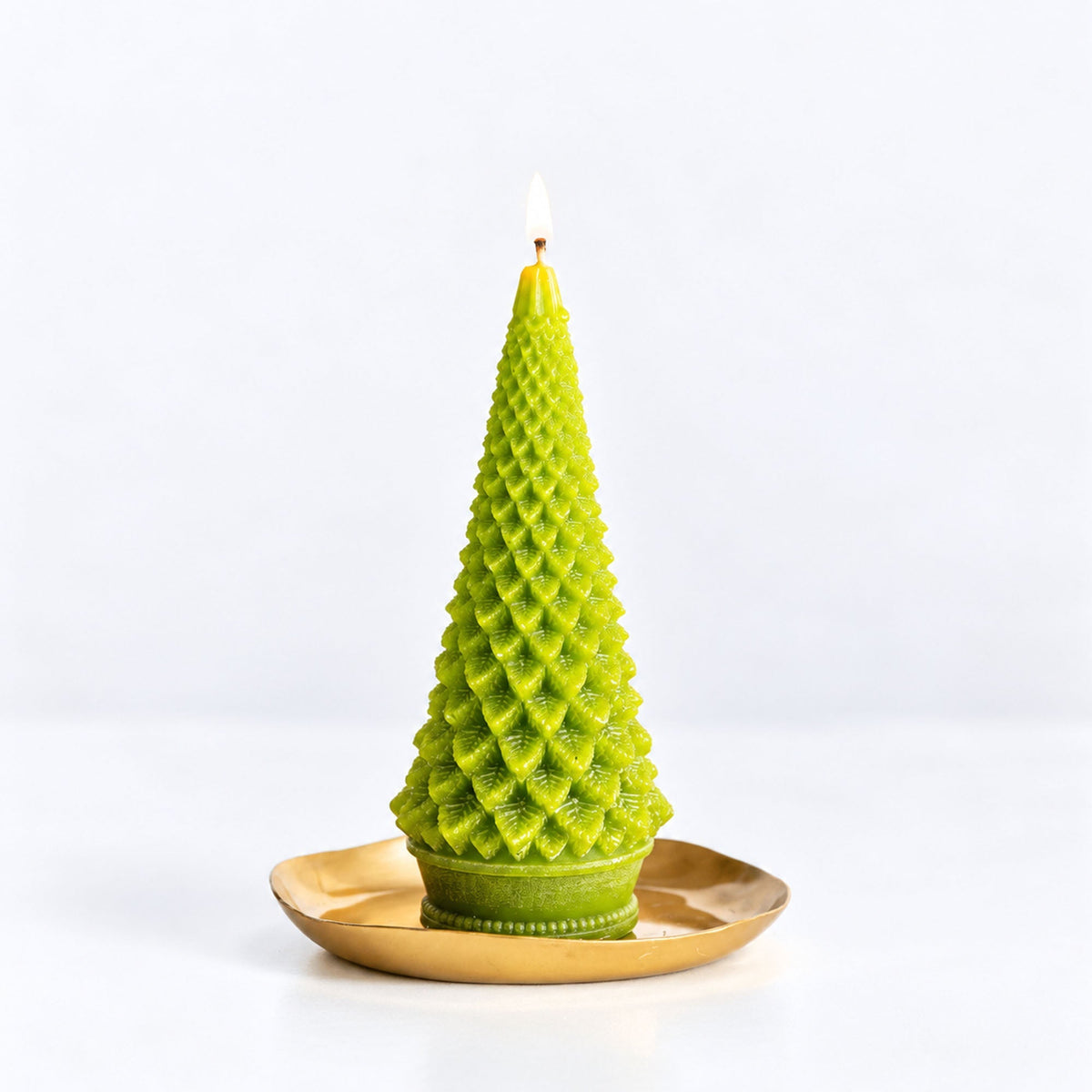 Accent Sculpted Tree Candle - Winterberry Frost - Che Cose Belle