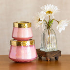 Accent Watercolor Pressed Floral Candle - Luna Flower - Che Cose Belle