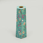 Aqua Flora Hexagonal Candleholder