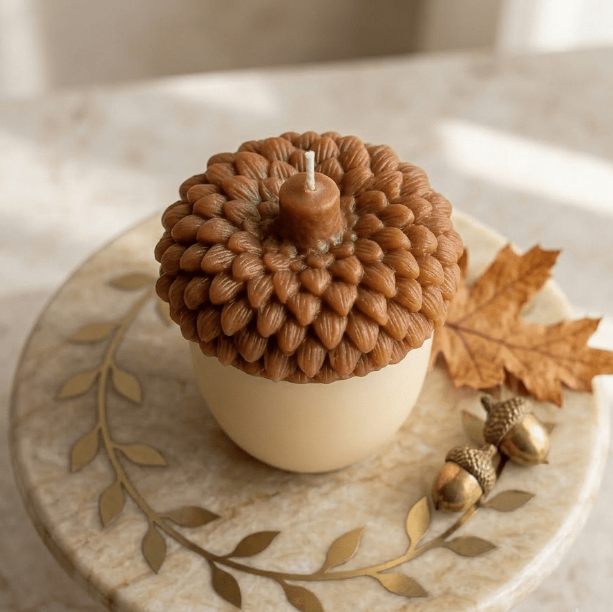 Acorn Sculpture Candle - Che Cose Belle