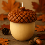 Acorn Sculpture Candle - Che Cose Belle