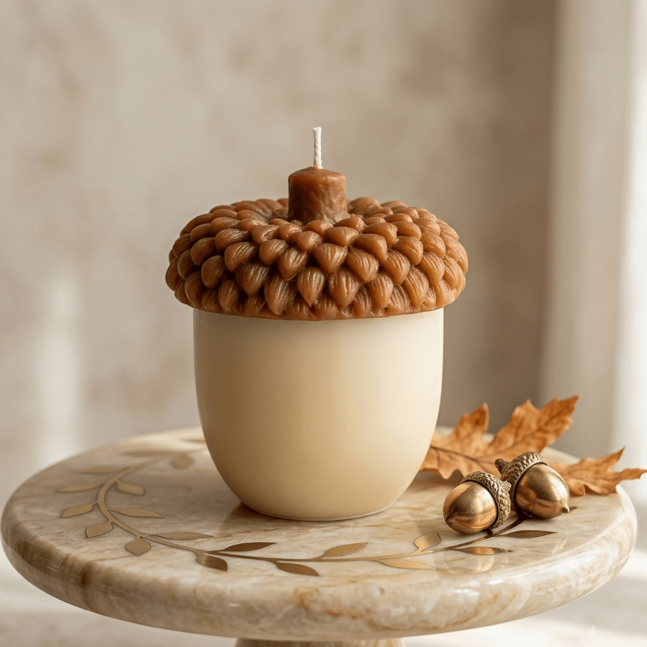 Acorn Sculpture Candle - Che Cose Belle