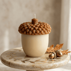 Acorn Sculpture Candle - Che Cose Belle