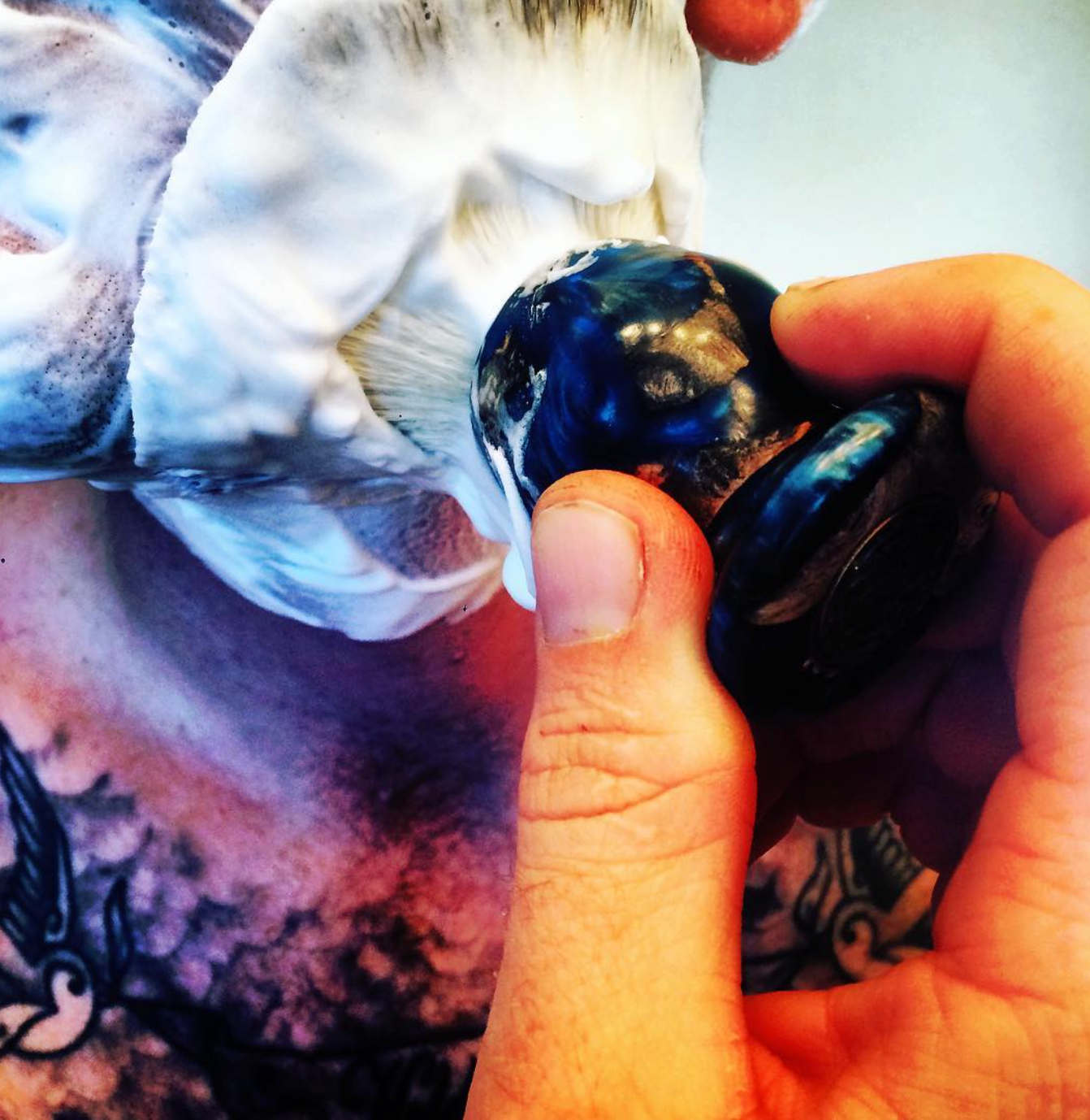 Activated Lavender Shave Soap - Che Cose Belle