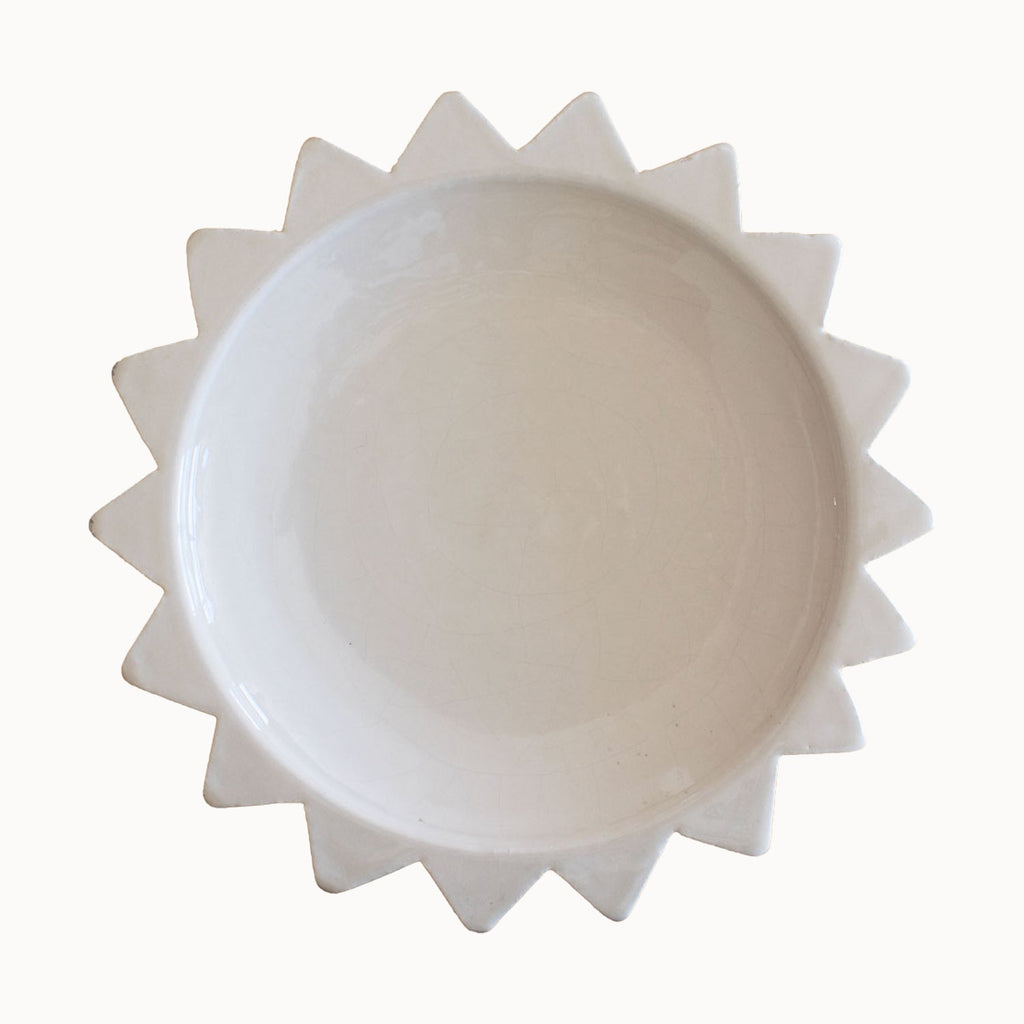 Ceramic Sun Plate by Apartment F