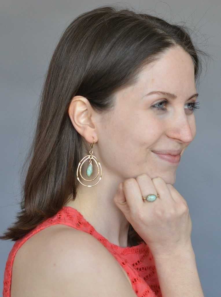 Adela Dangle Earrings - Che Cose Belle